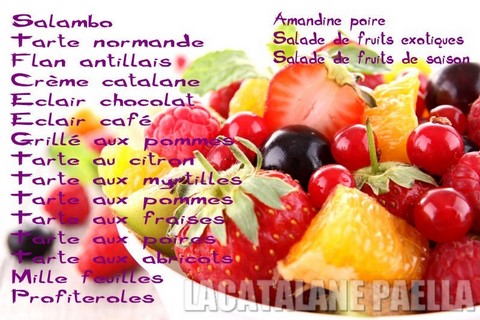 desserts traiteur calvados